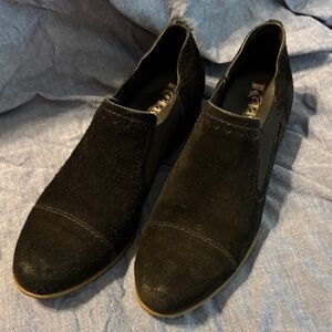Elegant Black Suede Men's Loafers
